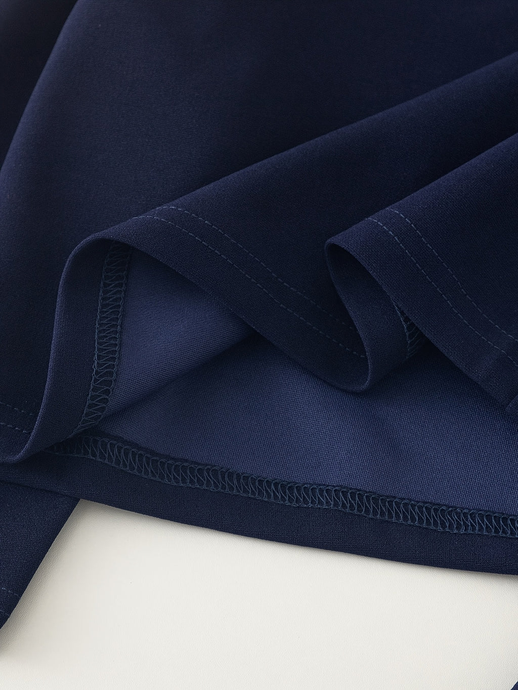 Conjunto de 2 Piezas para Niña: Camiseta Azul Marino de Manga Larga con Cuello Polo y Parche de Corazón con Pantalón Recto a Juego (5 - 7Y)