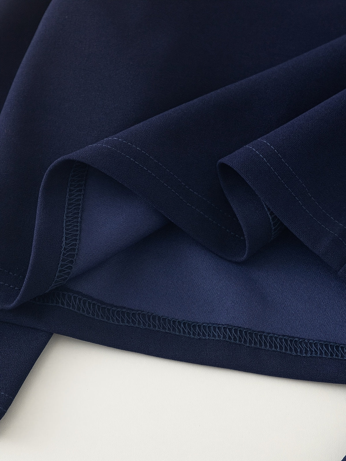 Conjunto de 2 Piezas para Niña: Camiseta Azul Marino de Manga Larga con Cuello Polo y Parche de Corazón con Pantalón Recto a Juego (5 - 7Y)