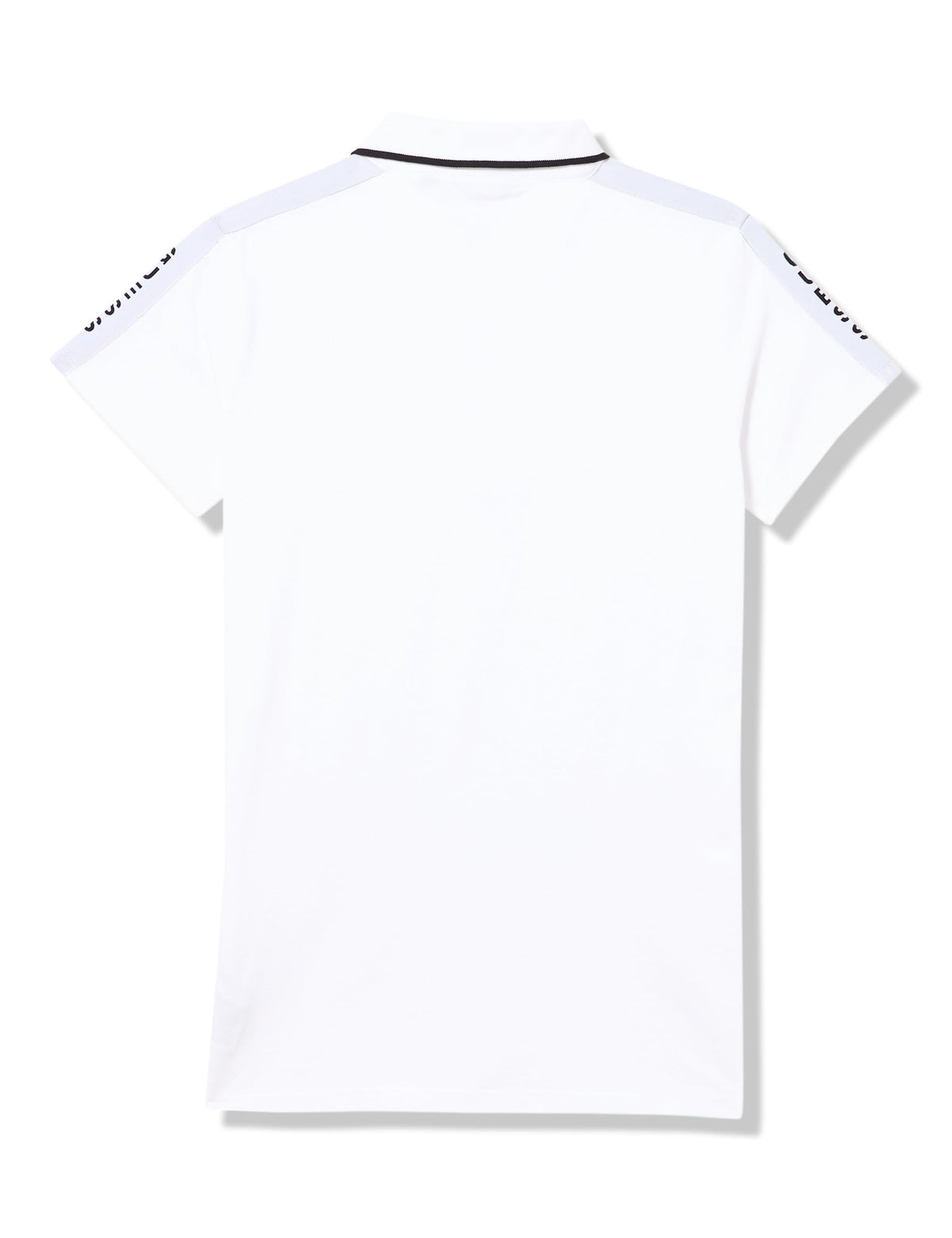 GUESS | Polo Algodón Orgánico con Cinta Logo Blanco Niño (8T - 16T)