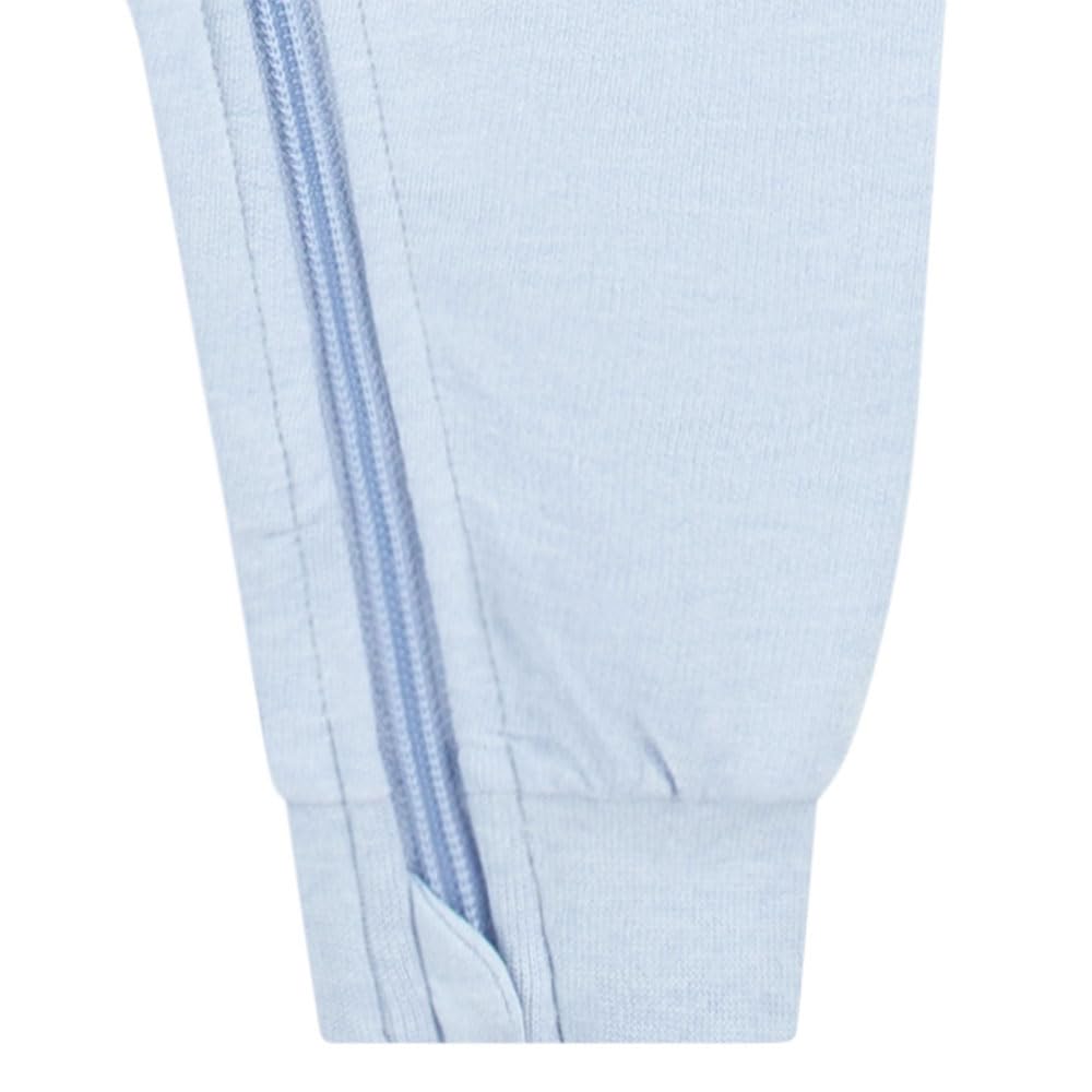 Mono con Capucha y Cremallera Nike Essentials | Rizo Francés | Azul Cielo | Bebé/Niño (0M - 24M)