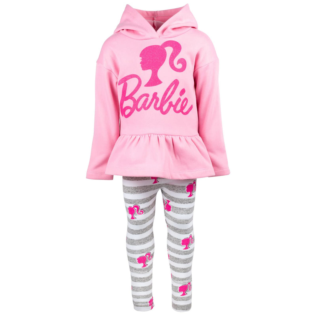 Conjunto Barbie para Niña – Sudadera con Capucha y Leggings