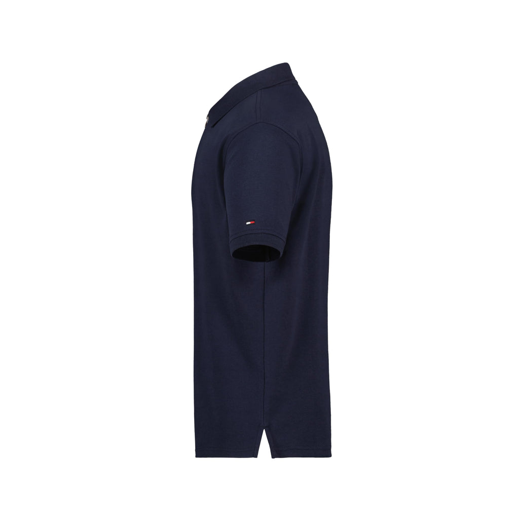Tommy Hilfiger | Polo Manga Corta con Cremallera Niño Azul (8T - 16T)