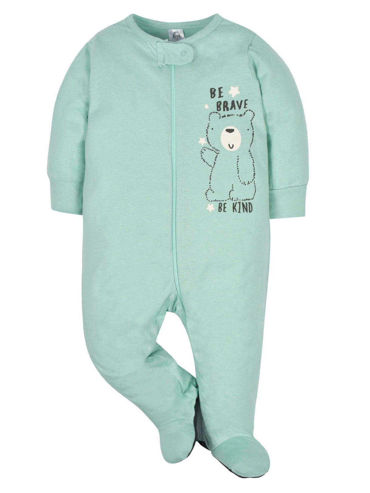 Gerber | Paquete 4 Pijamas Sleep N' Play con Pies Bebé Niño