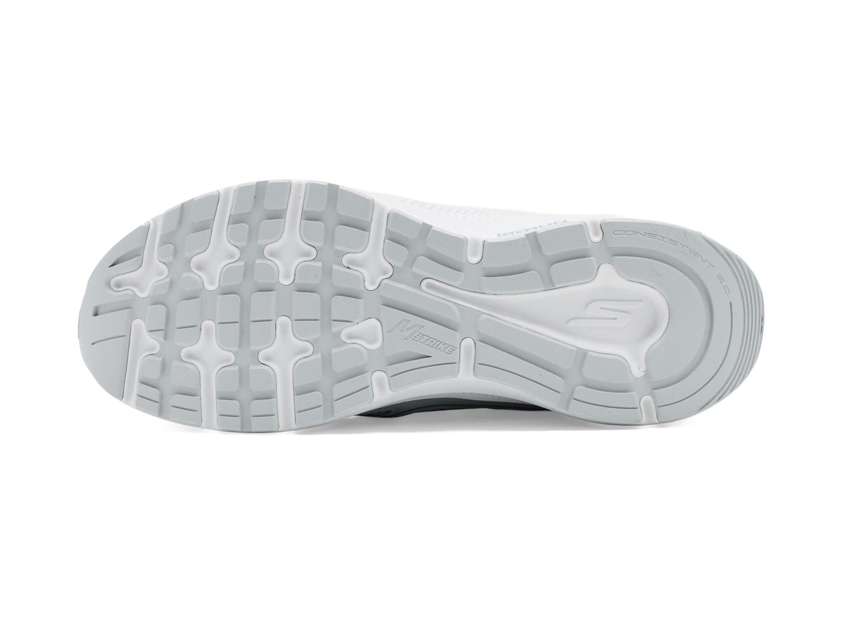 Skechers -Tenis Deportivos para Correr Skechers Go Run Consistent 2.0 con Amortiguación Ultraligera para Mujer (Gris/Azul Claro) (Talla Adulta 35 - 41)