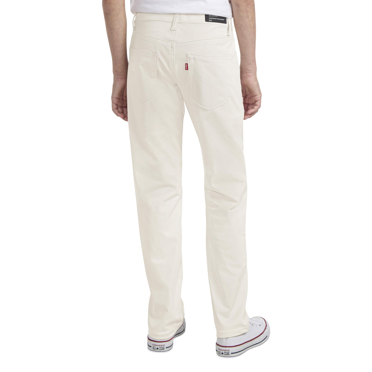 Levi's Pantalón 511 Slim Tech Niño | Avena/Crema