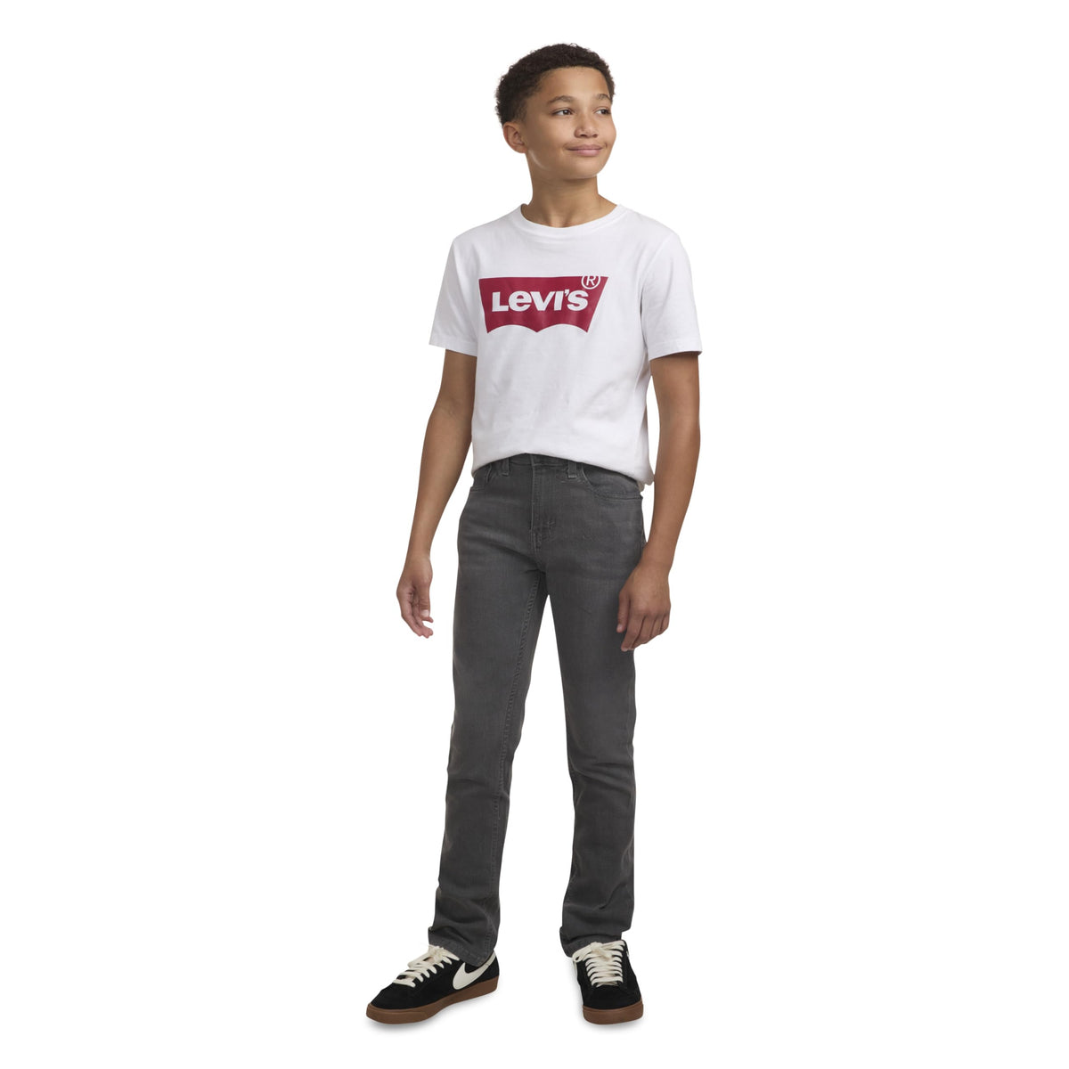 Levi's Jean 511 Slim Eco Performance Niño | Gris Oscuro/Grafito