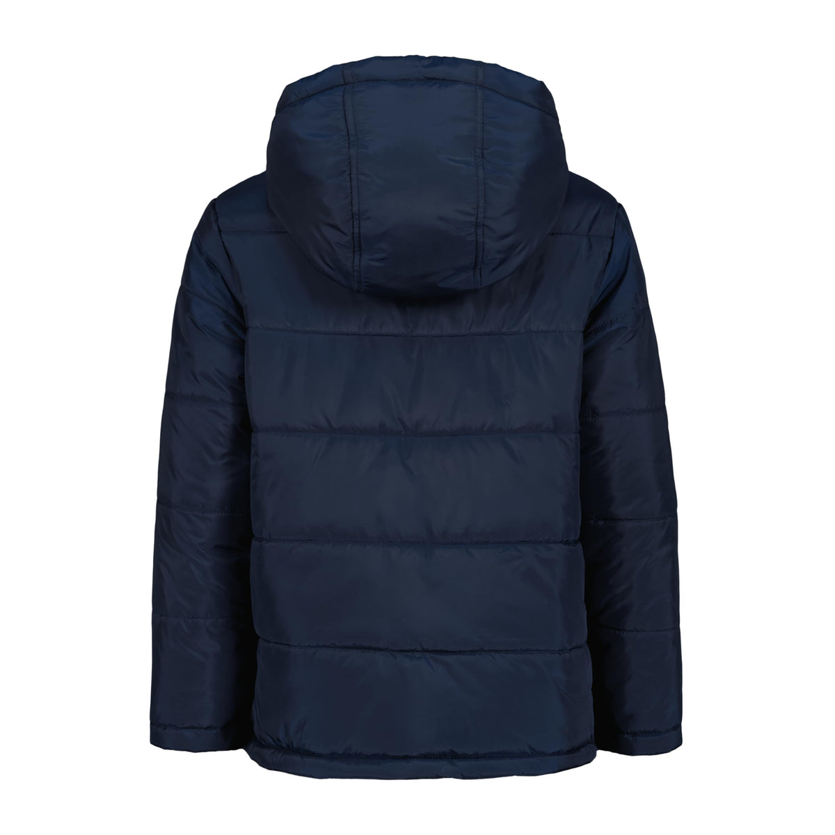 Chaqueta Puffer Heavyweight Tommy Hilfiger | Capucha Forro Micro Polar + Resistente al Agua | Navy | Niño (8T - 16T)