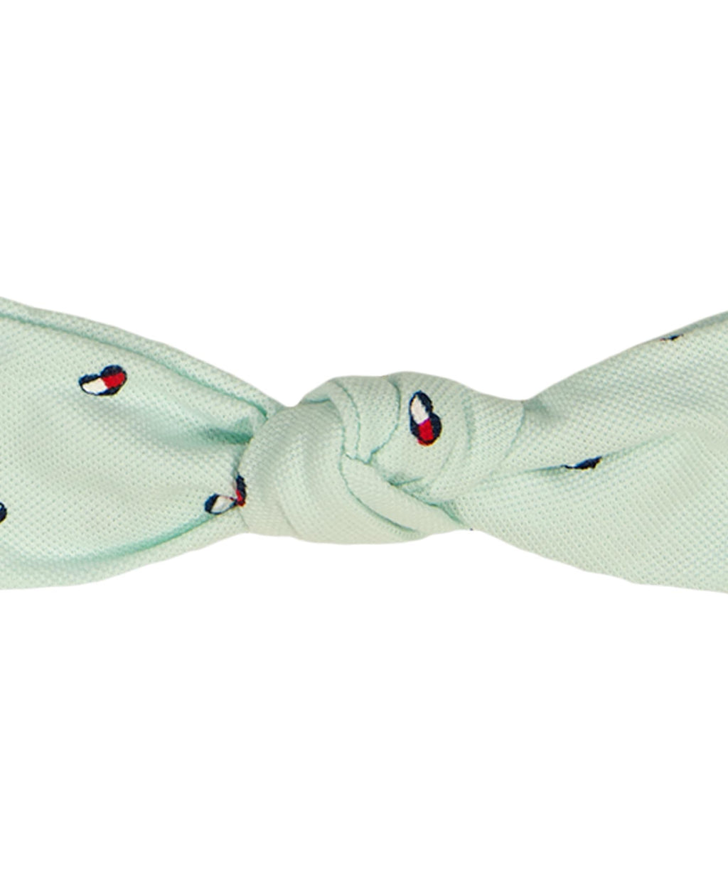 Body con Volantes + Diadema Tommy Hilfiger | Estampado Banderitas | Verde Menta | Niña/Bebé (12M - 24M)