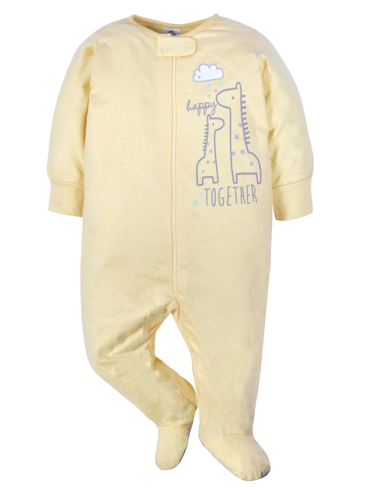 Gerber | Paquete 4 Mamelucos Sleep N' Play para Bebé Niña