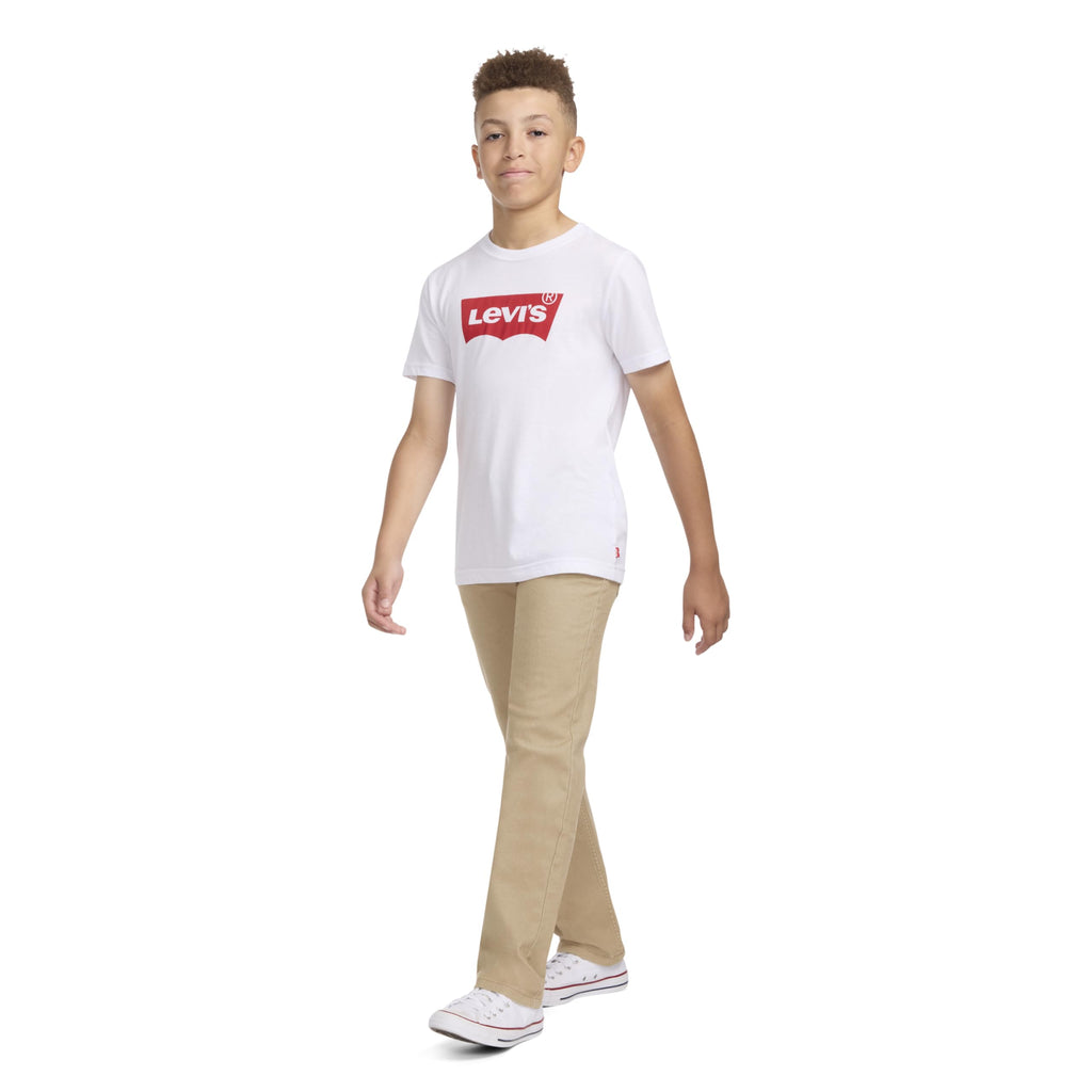 Levi's Pantalón 514 Recto Niño | Beige Khaki