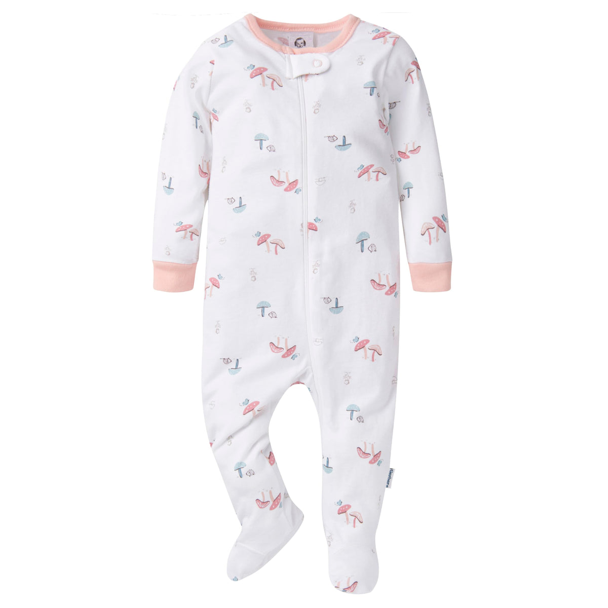 Gerber | Paquete 4 Mamelucos Sleep N' Play para Bebé Niña