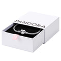 Pulsera Pandora Moments Cadena Serpiente con Cierre de Corazón  Plata de ley