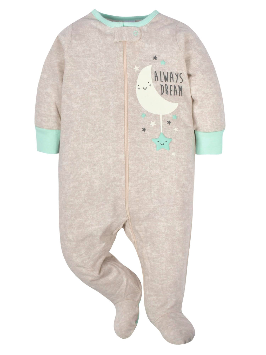 Gerber | Paquete 4 Mamelucos Sleep N' Play para Bebé Niña