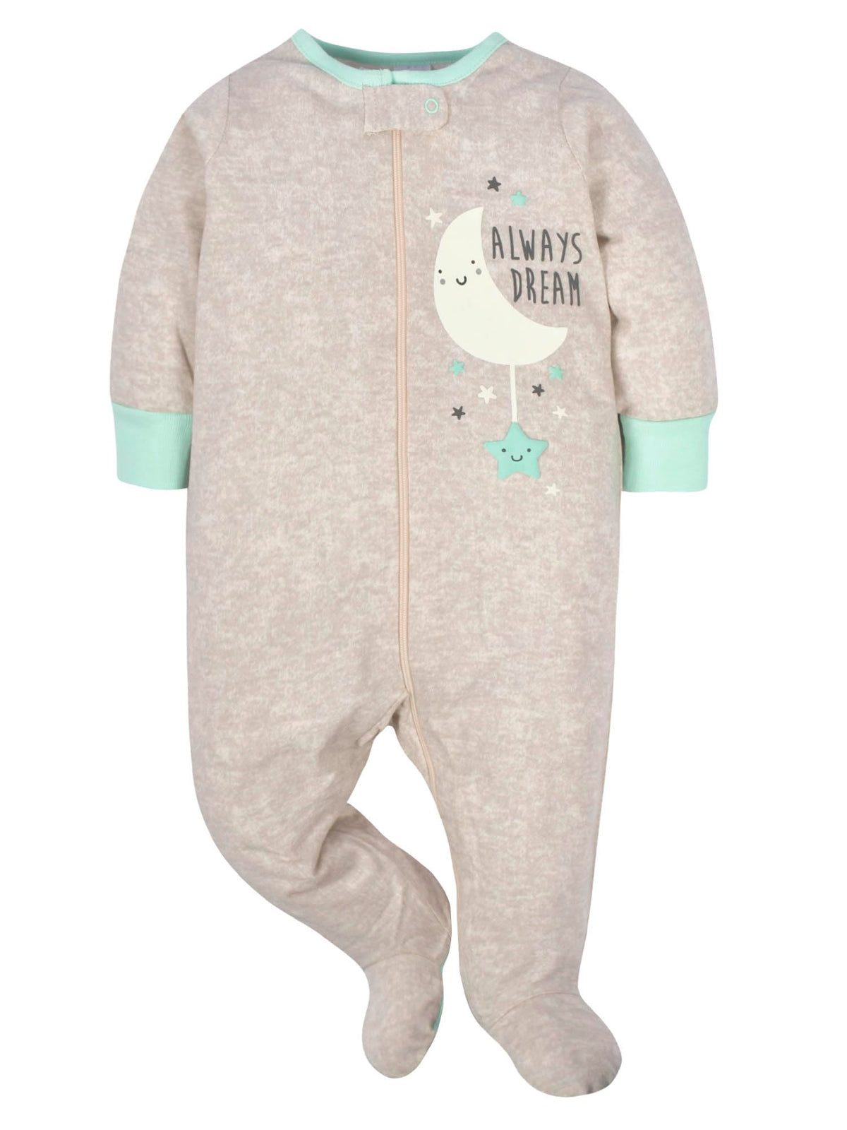 Gerber | Paquete 4 Mamelucos Sleep N' Play para Bebé Niña