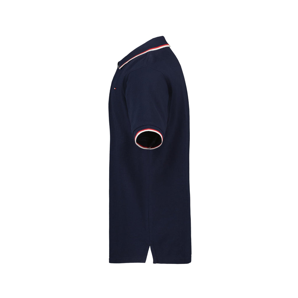 Tommy Hilfiger | Polo Piqué Manga Corta Tipped Azul Marino Niño (8T - 16T)