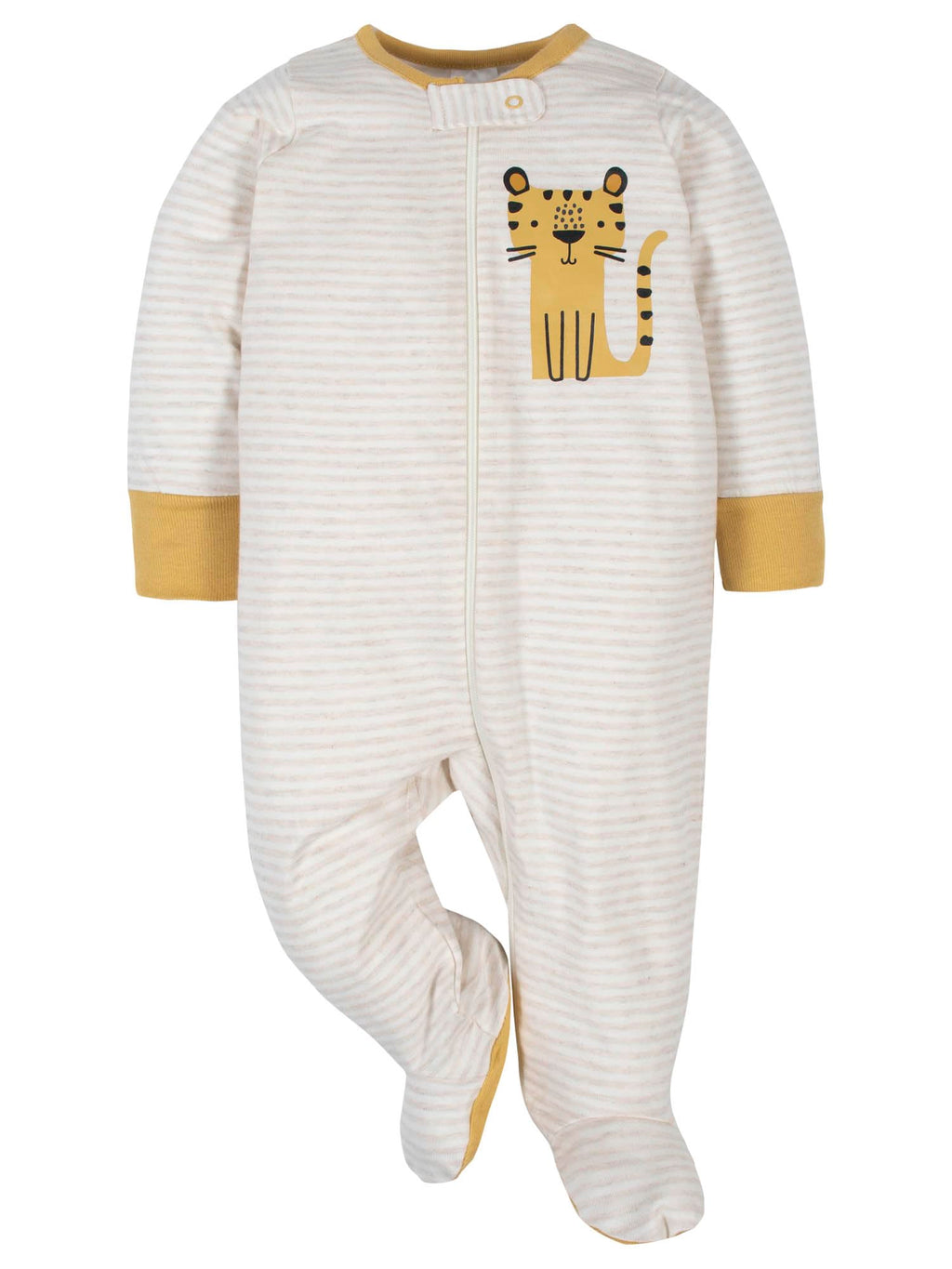 Gerber | Paquete 4 Pijamas Sleep N' Play con Pies Bebé Niño