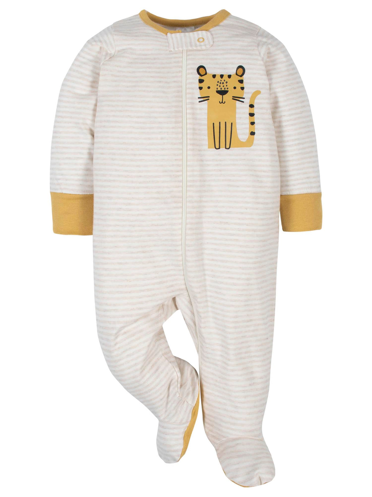 Gerber | Paquete 4 Pijamas Sleep N' Play con Pies Bebé Niño