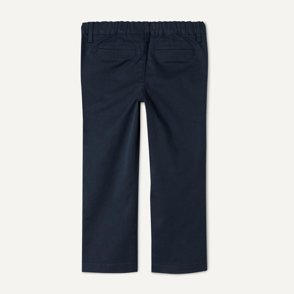 Amazon Essentials Pantalón Chino Niño | Azul Marino • Ajustado • Cintura Elástica