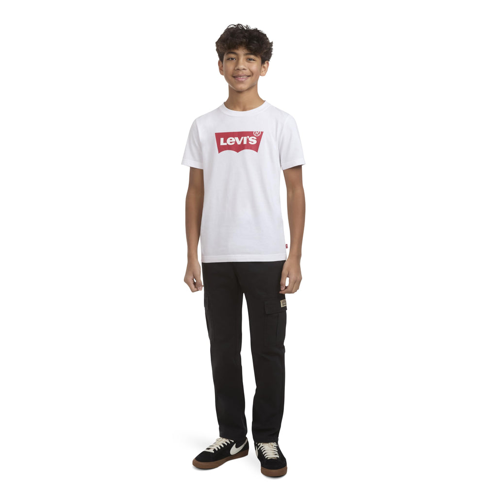 Levi's | Pantalón Cargo Relaxed Sarga Negro Niño  (4T - 16T)