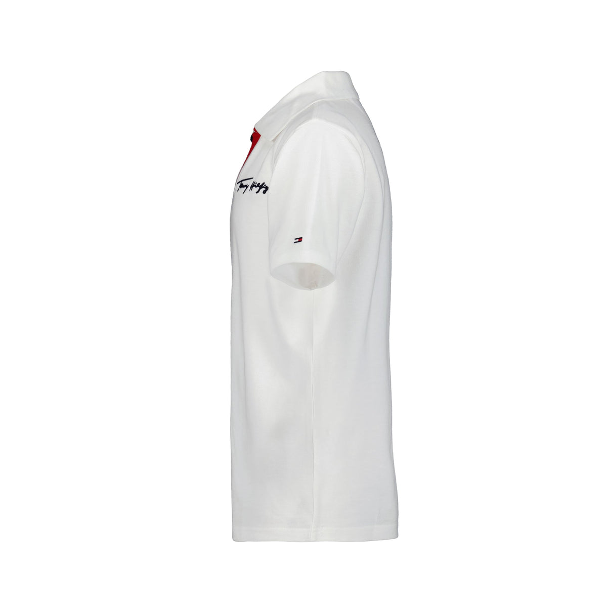 Tommy Hilfiger | Polo Piqué Johnny Cuello en V Blanco Niño (8T - 16T)