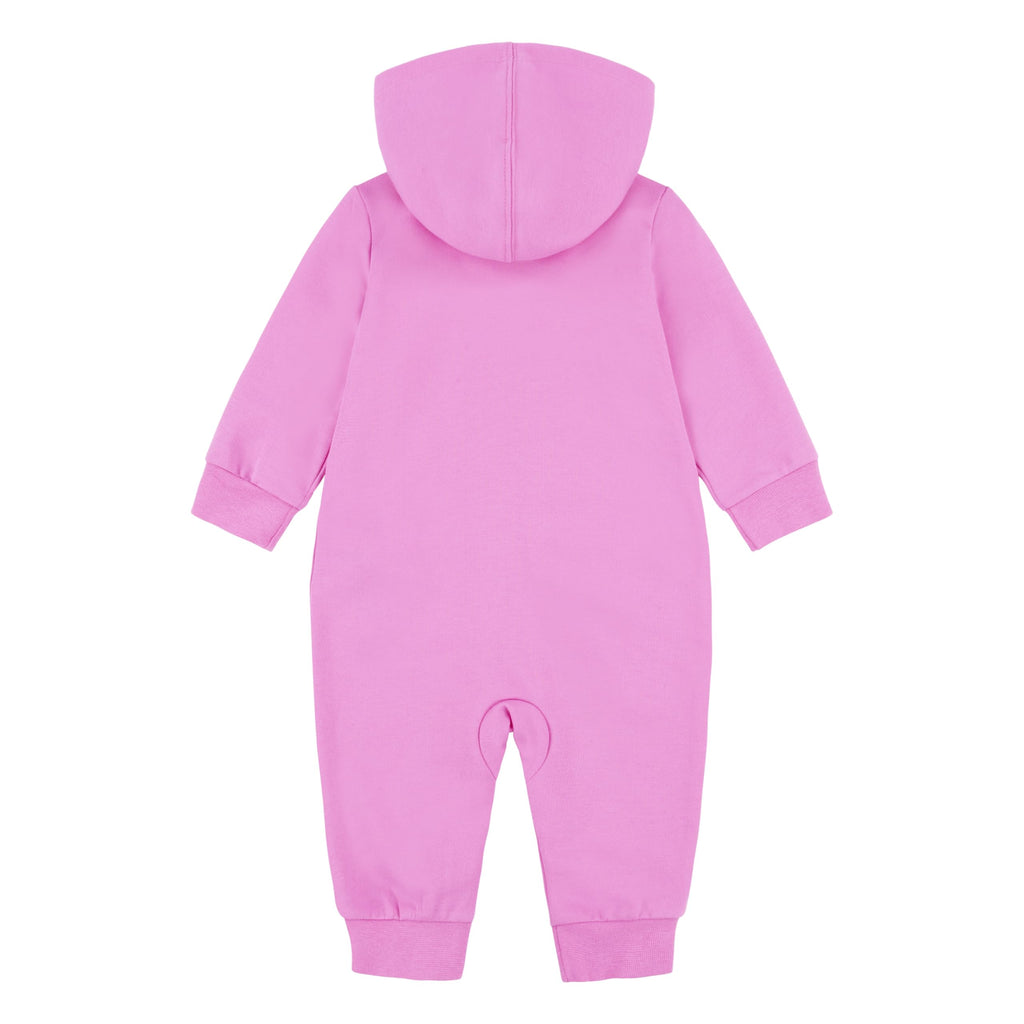 Mono con Capucha y Cremallera Nike Essentials | Rizo Francés | Rosa Fucsia | Bebé/Niña  (3M - 24M)