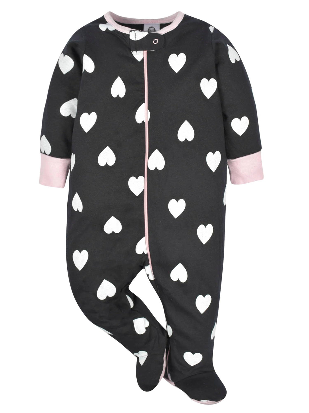 Gerber | Paquete 4 Mamelucos Sleep N' Play para Bebé Niña