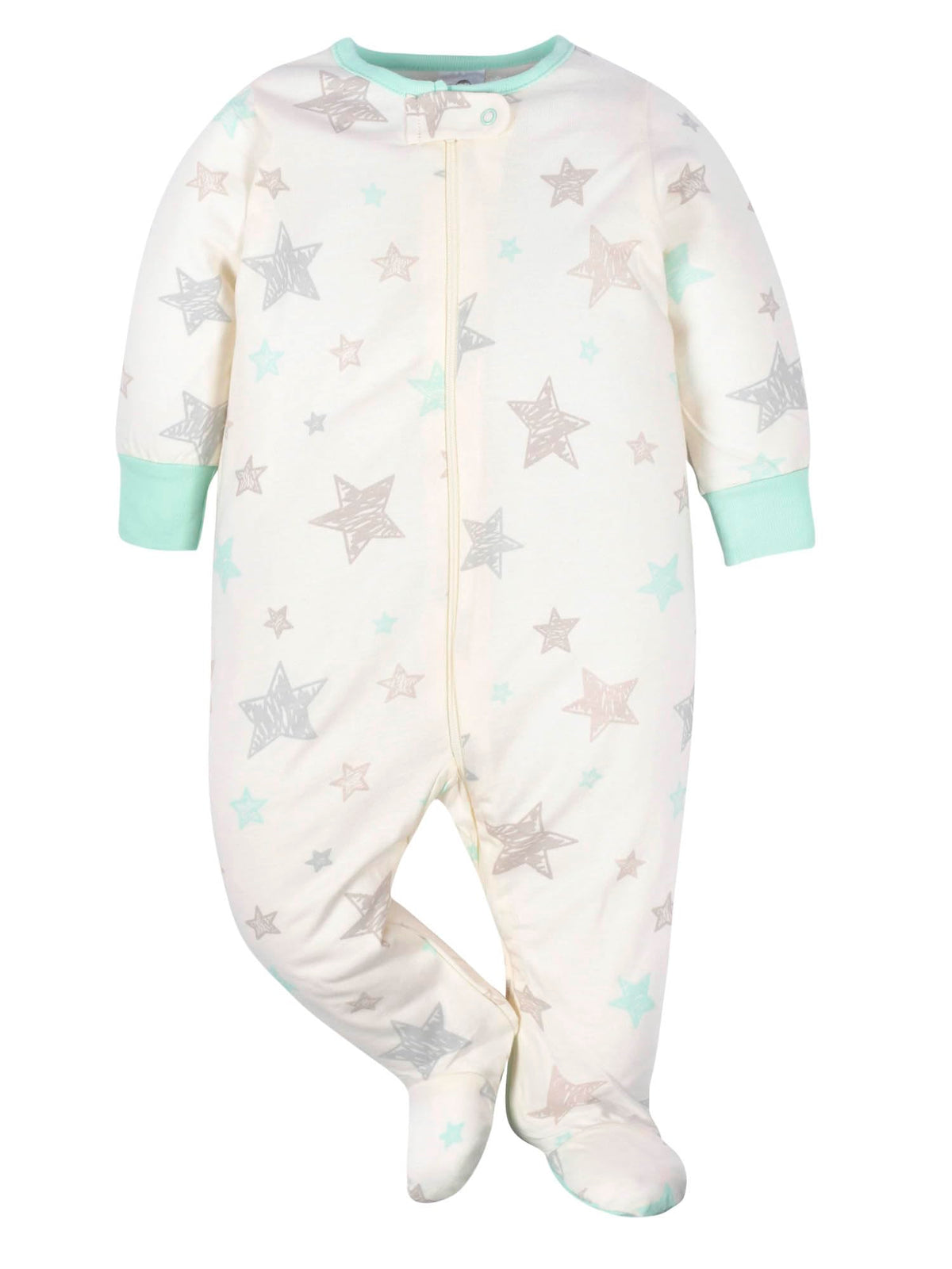 Gerber | Paquete 4 Mamelucos Sleep N' Play para Bebé Niña
