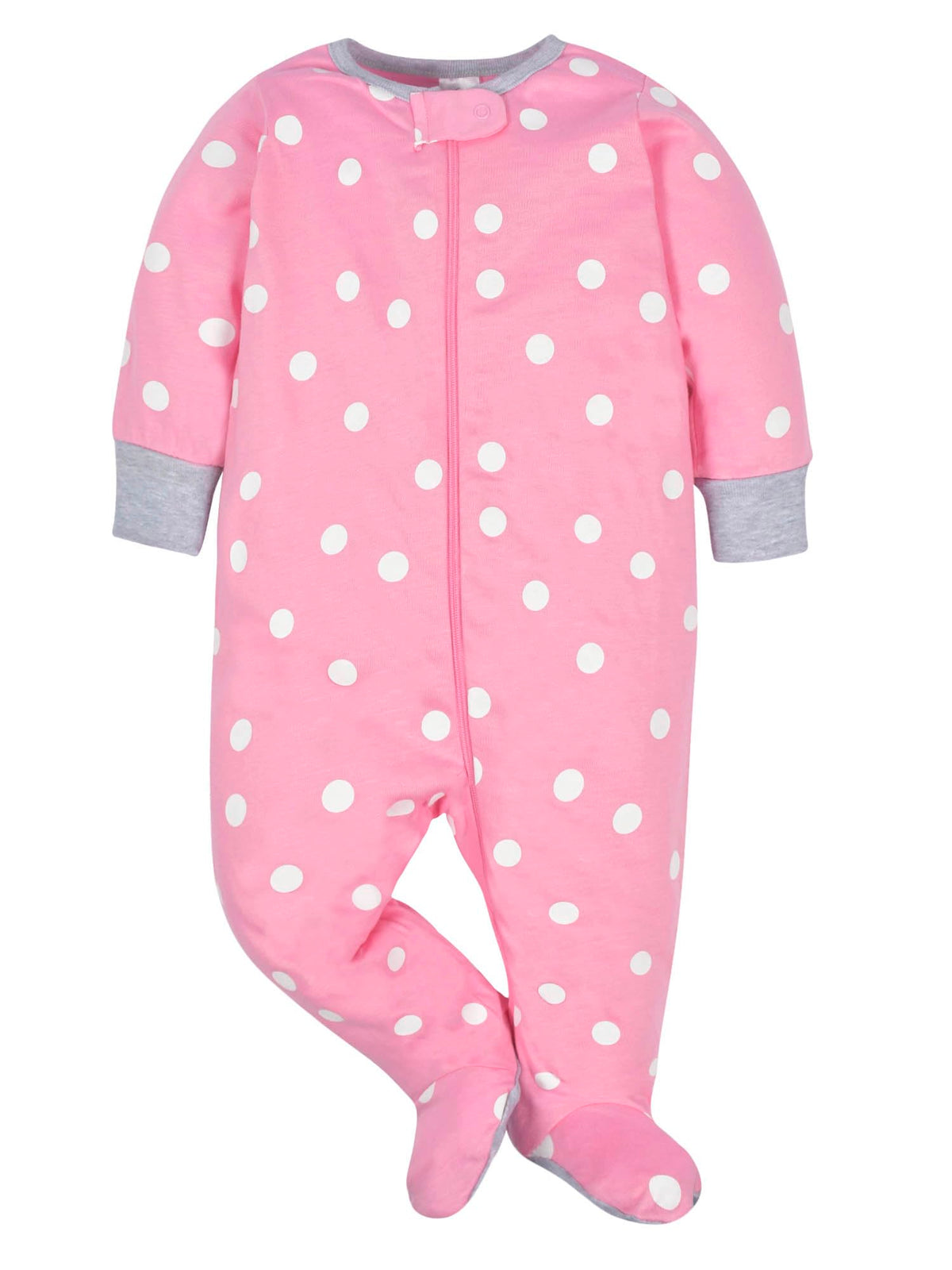 Gerber | Paquete 4 Mamelucos Sleep N' Play para Bebé Niña