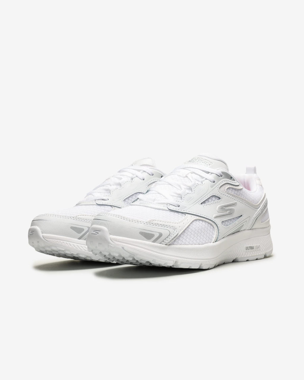 Skechers -Tenis Deportivos Go Run Consistent con Amortiguación Ultraligera para Mujer (Blanco Total) (Talla Adulta 35 - 41)
