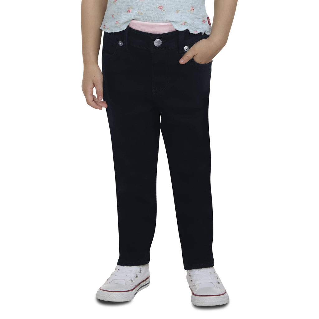 Levi's | Jeans Slim Denim Negro Elástico Cintura Elástica Bebé Niño (3M - 4T) (Copia)