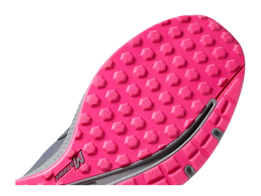 Skechers - Tenis Deportivos Go Run Consistent - Vivid Horizon con Amortiguación (Gris/Rosa)  (Talla Adulta 35 - 41)