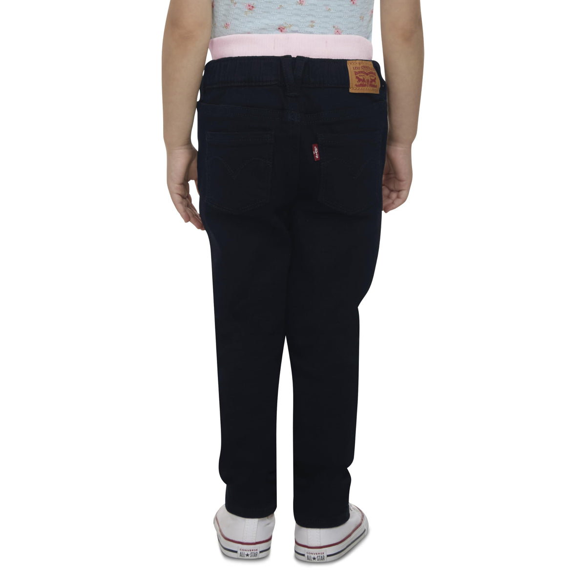 Levi's | Jeans Slim Denim Negro Elástico Cintura Elástica Bebé Niño (3M - 4T) (Copia)