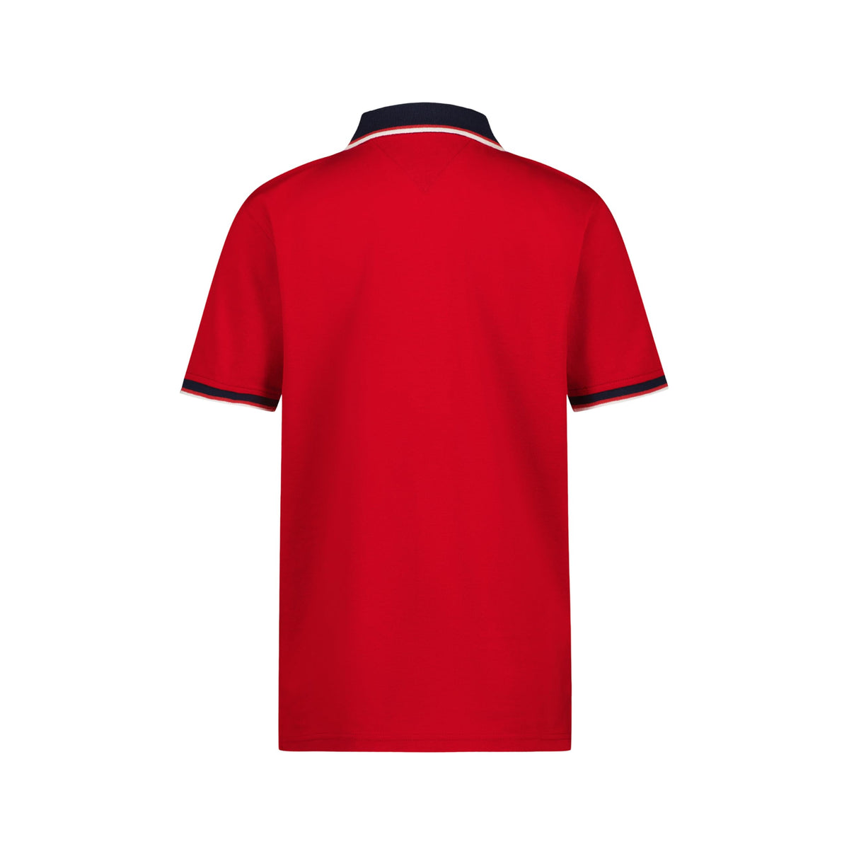 Tommy Hilfiger | Polo Piqué Manga Corta Tipped Rojo Niño  (8T - 16T)