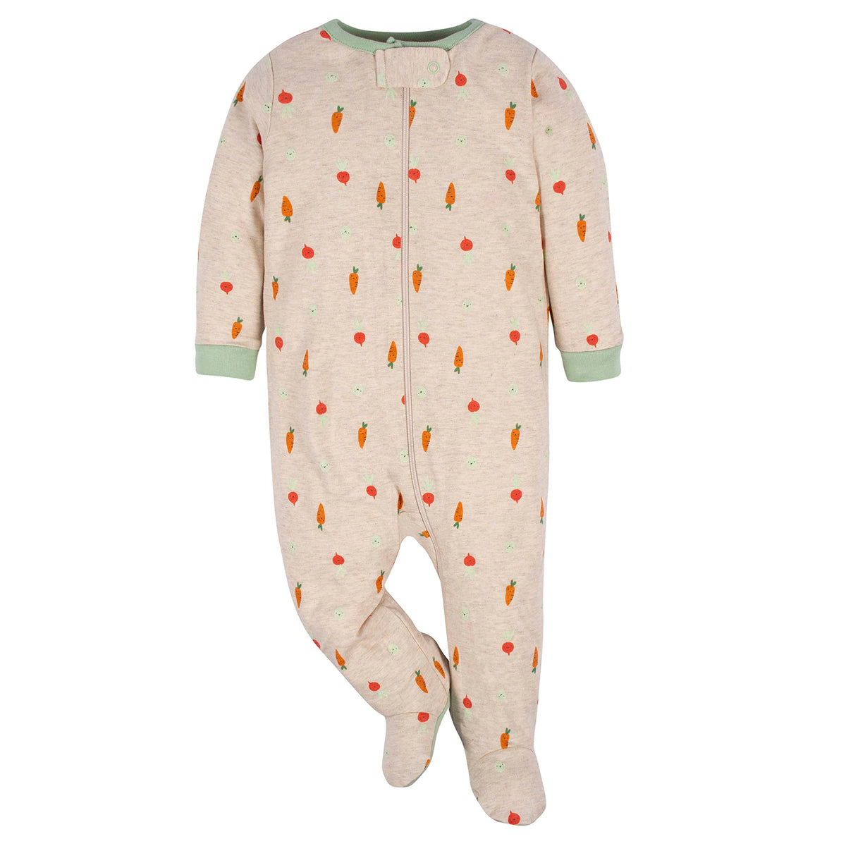 Gerber | Paquete 4 Mamelucos Sleep N' Play para Bebé Niña