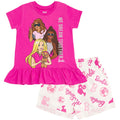 Conjunto de 2 Piezas Barbie – Camiseta Estilo Peplum y Shorts