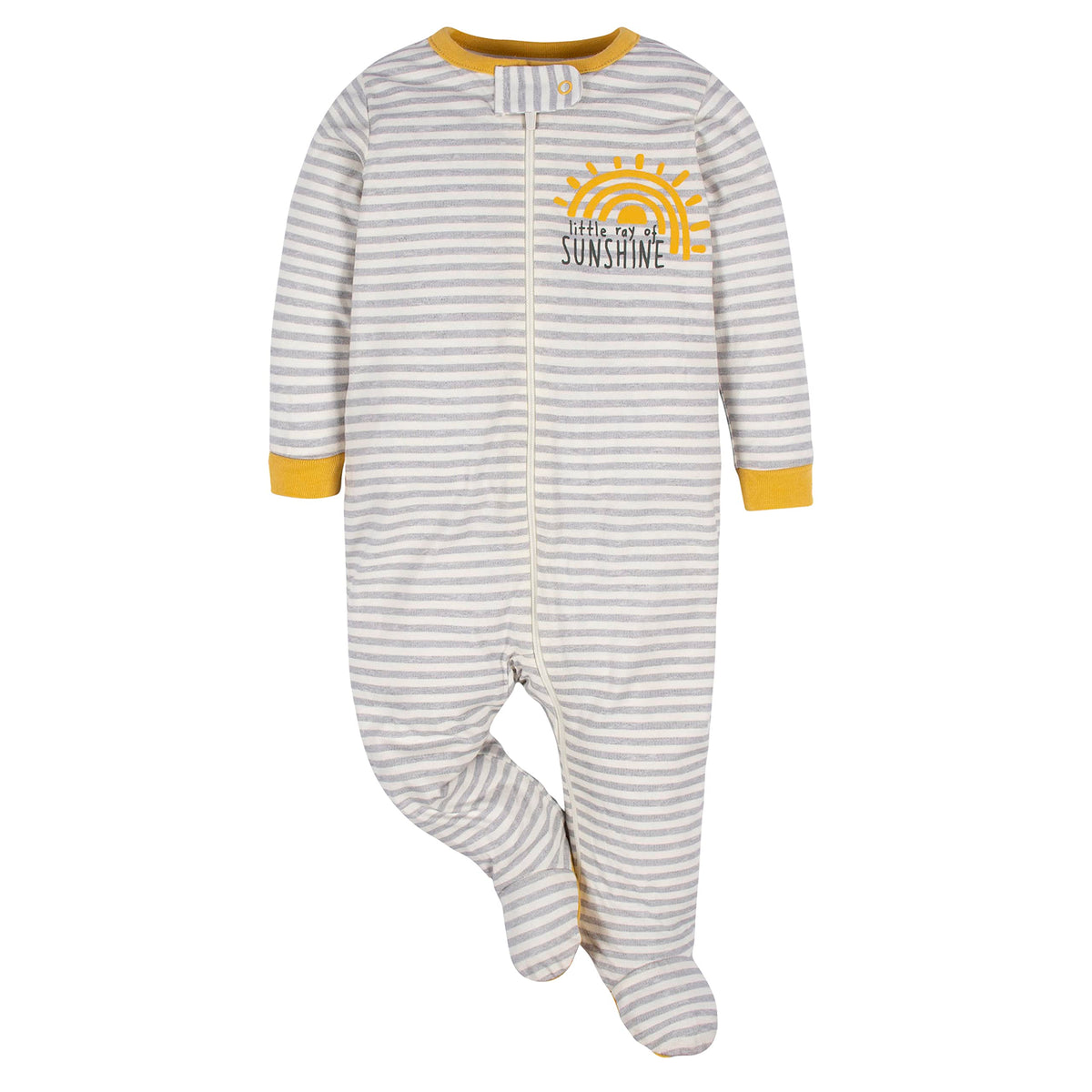 Gerber | Paquete 4 Mamelucos Sleep N' Play para Bebé Niña
