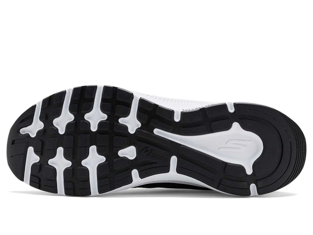 Skechers -Tenis Deportivos Go Run Consistent 2.0 con Amortiguación Ultraligera  (Negro/Blanco) (Talla Adulta 37 - 41)
