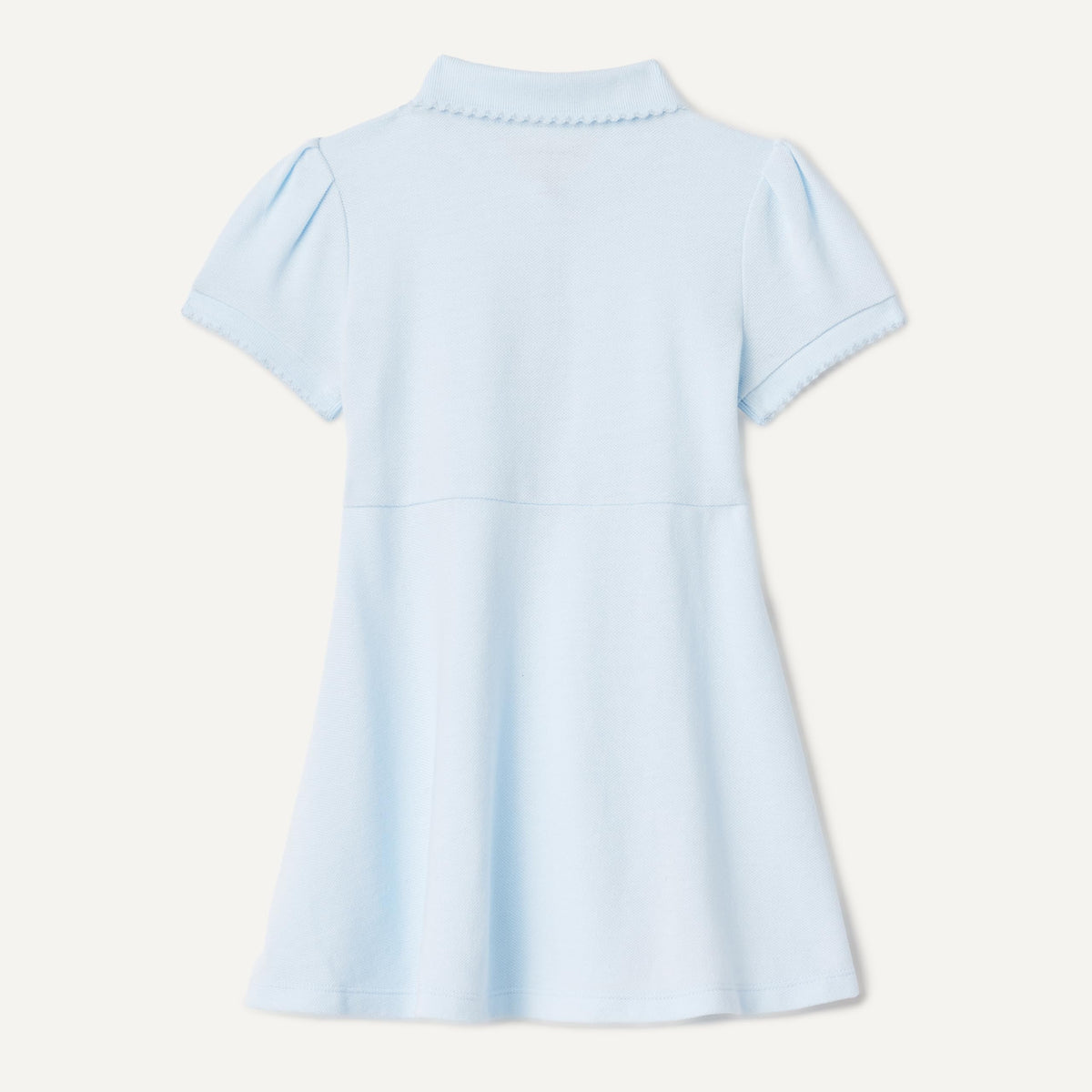 Amazon Essentials Vestido Polo Piqué Niña | Azul Claro