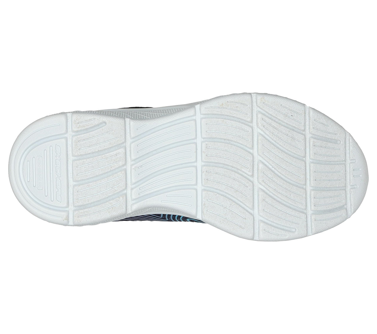 Skechers - Tenis Deportivos Girls' Microspec Advance con Cierre Adaptable y Lavables para Niña (Azul/Turquesa) (Talla 27 - 36)