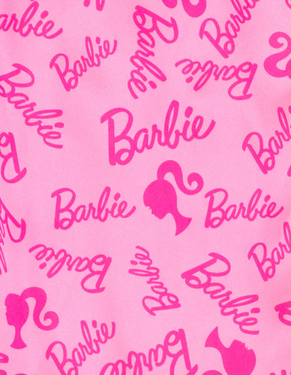 Pijama 2 Piezas Barbie Oficial | Satén Suave + Estampado Completo + Manga Larga | Niña 4-16 Años