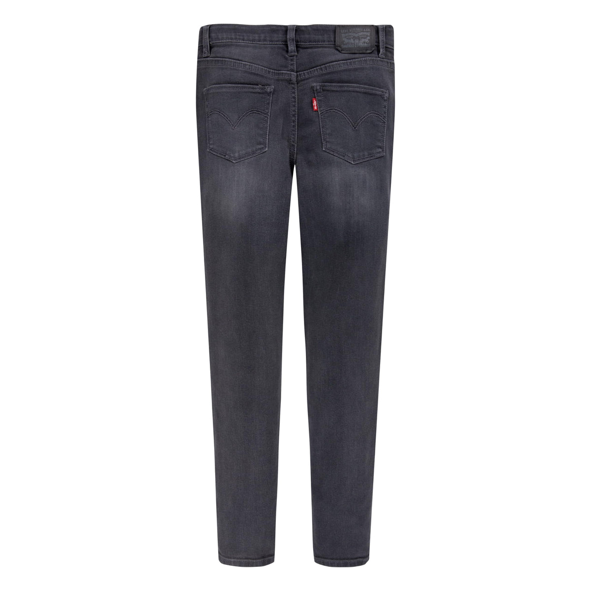 Jean 710 Super Skinny Levi's | Gris Carbón + Denim Sostenible Repreve Reciclado + Cintura Ajustable | Niña (2T - 16T)