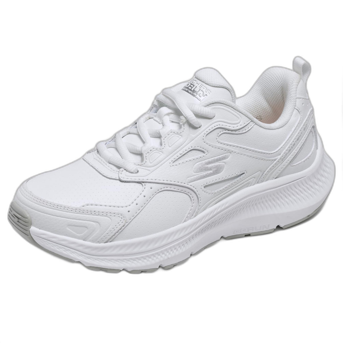 Skechers - Tenis Deportivos para Correr y Senderismo Go Run Consistent 2.0 Sumpter Trail para Mujer (Blanco) (Talla Adulta 35 - 41)