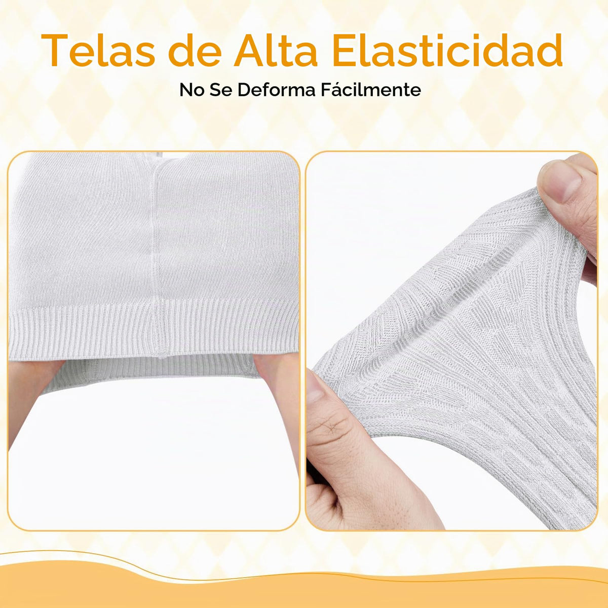 Malla Punto Trenzado Cable Knit American Trends | Sin Costura + Algodón Premium + Beige | Recién Nacida 0-12 Meses