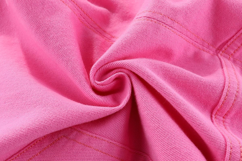 Jean Colorido Niña | Rosa Fuerte Vibrante