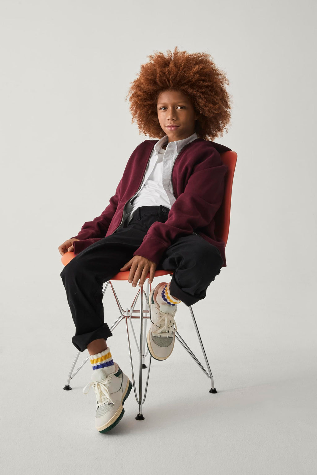 The Children's Place | Pantalón Chino Elástico Slim Negro Niño  (4T - 16T)