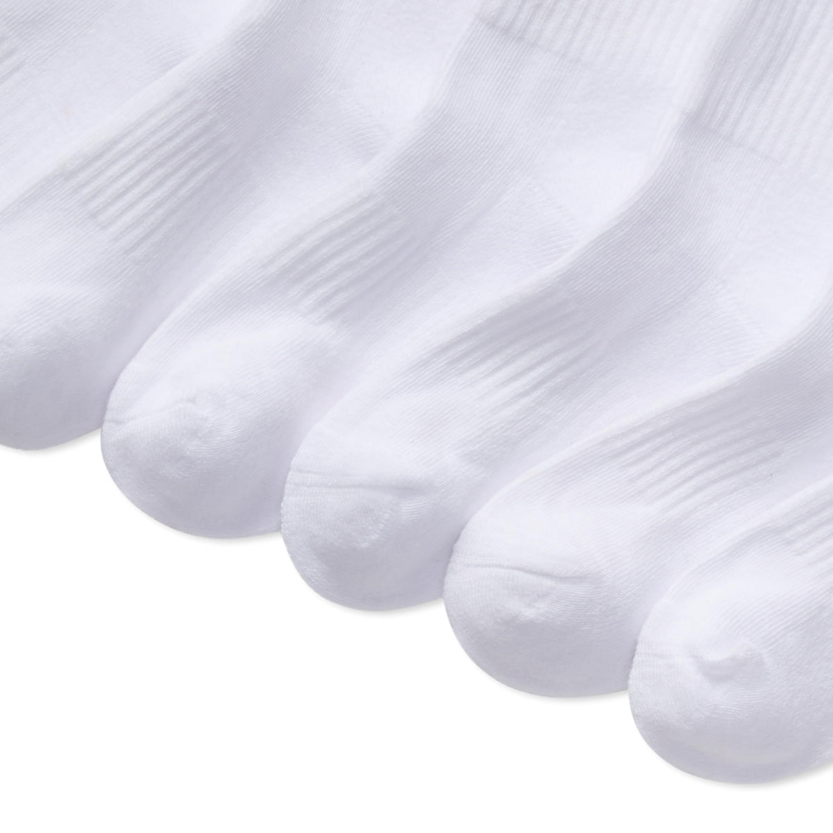 Polo Ralph Lauren | Calcetines Deportivos Niño Pack 6 Algodón Rendimiento Atlético Blanco Stay-Up