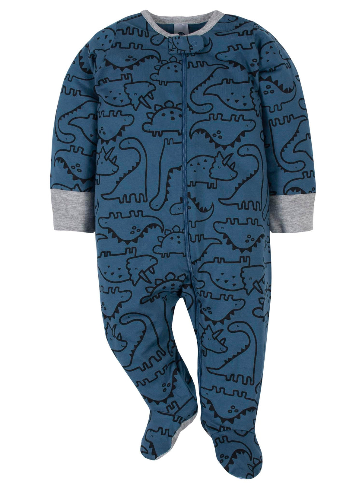 Gerber | Paquete 4 Pijamas Sleep N' Play con Pies Bebé Niño