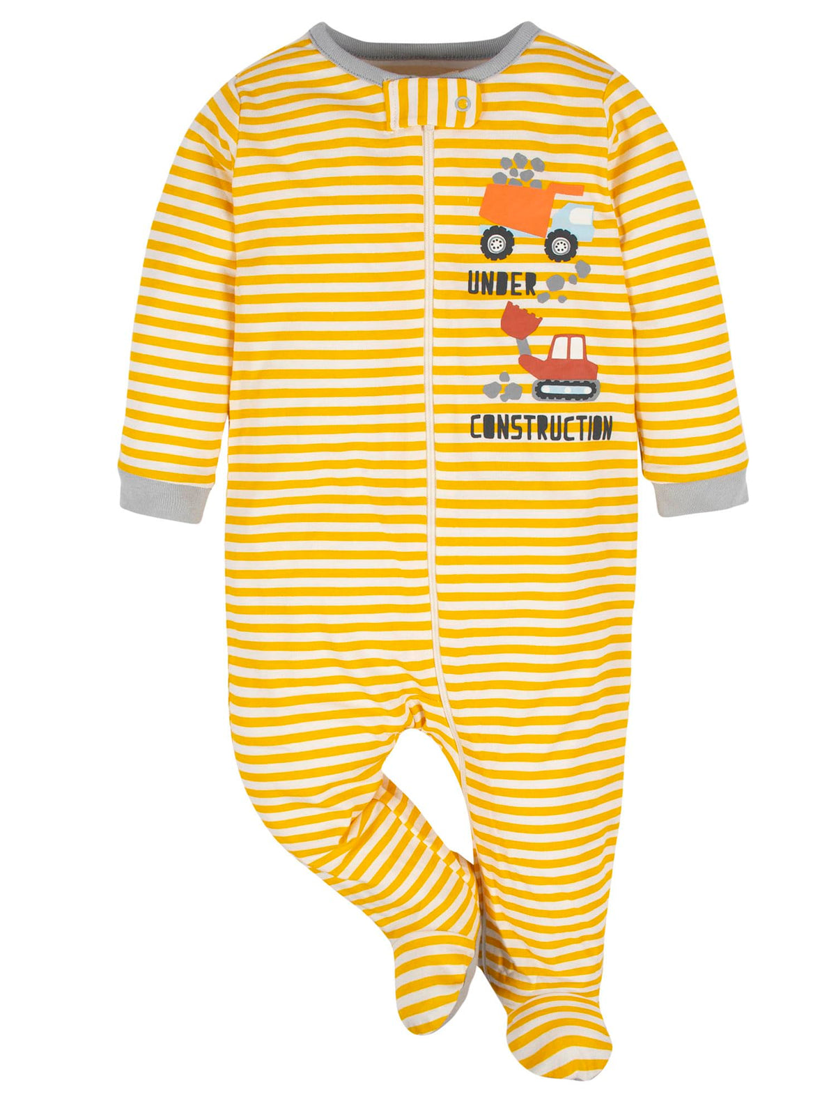 Gerber | Paquete 4 Pijamas Sleep N' Play con Pies Bebé Niño