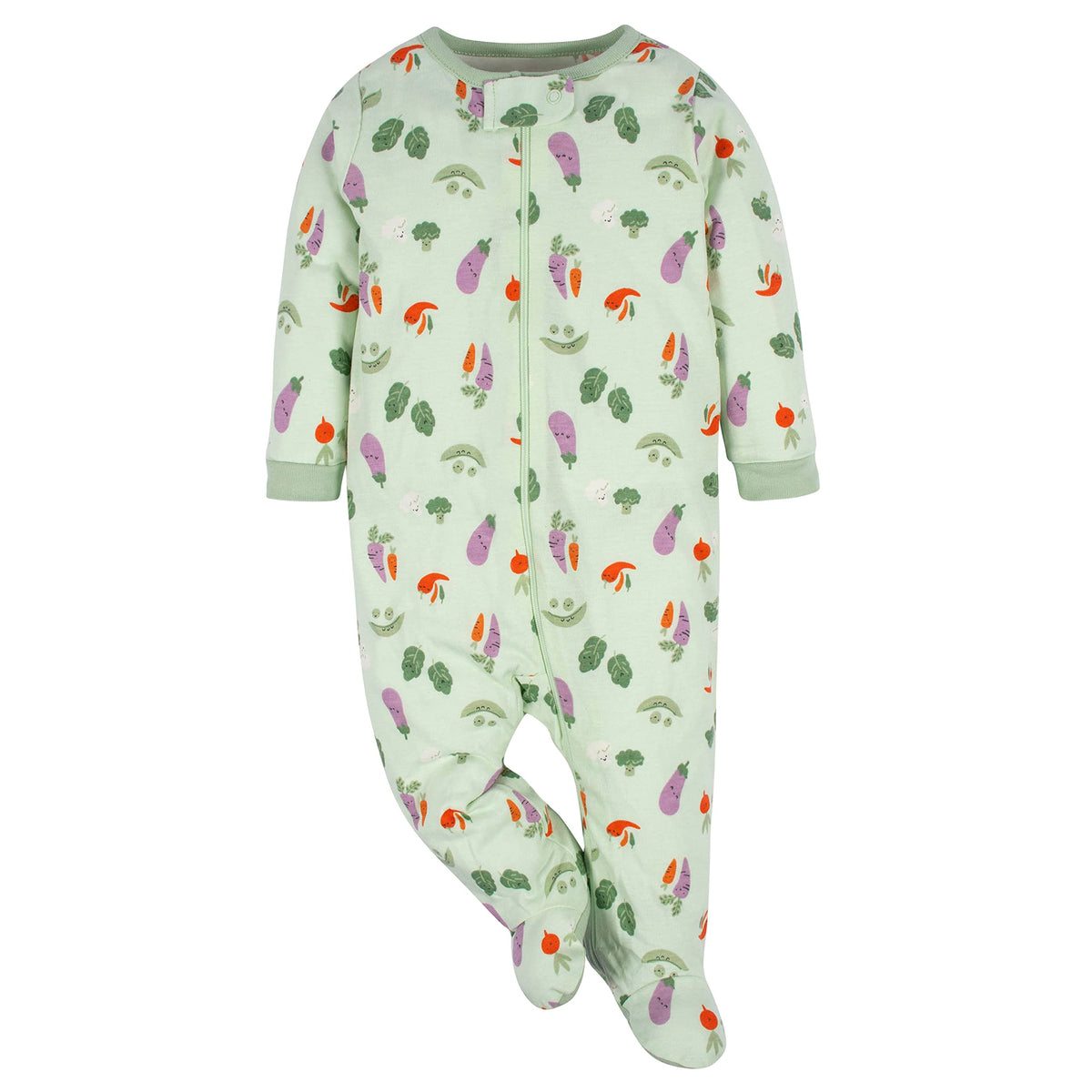 Gerber | Paquete 4 Mamelucos Sleep N' Play para Bebé Niña