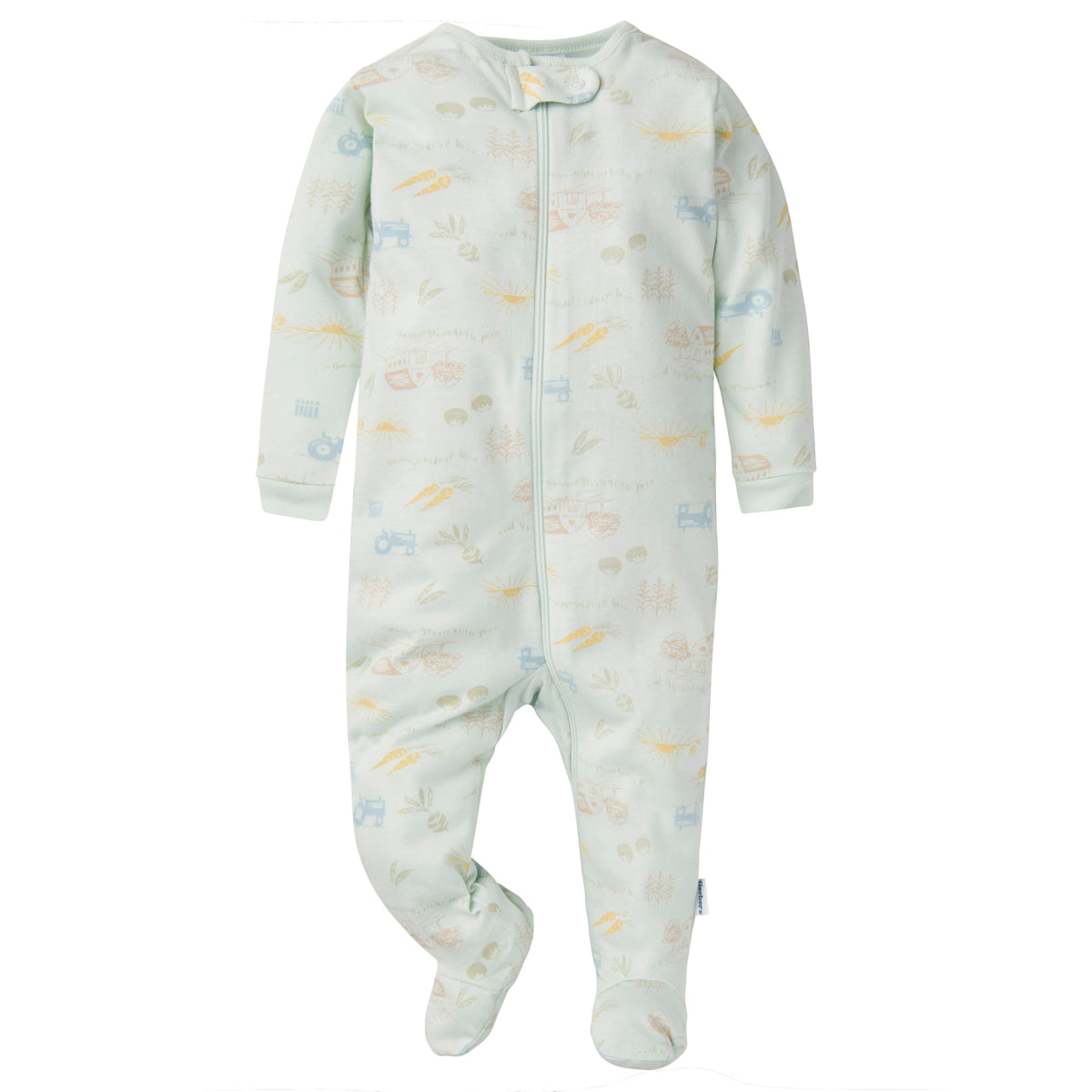 Gerber | Paquete 4 Mamelucos Sleep N' Play para Bebé Niña